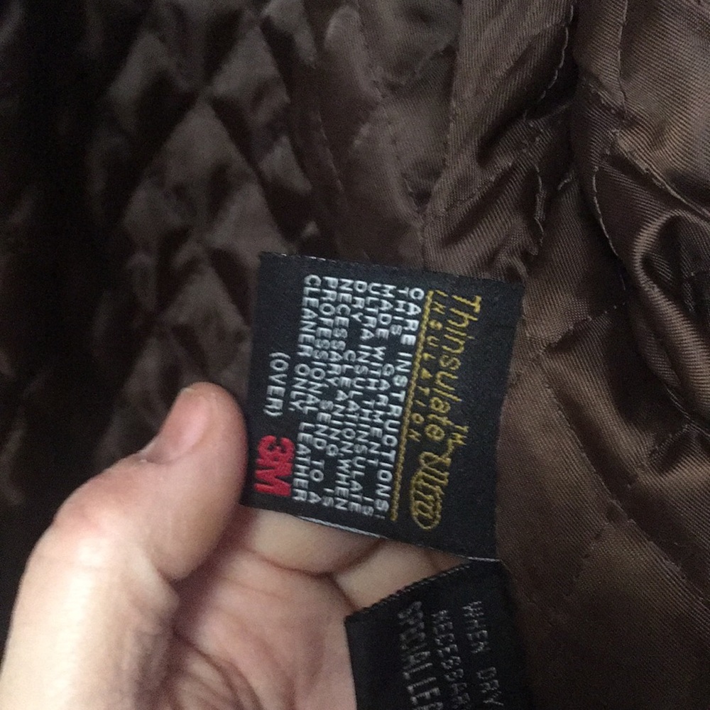 Wilson Distressed Leather Bomber Jacket - Picture 9 of 12